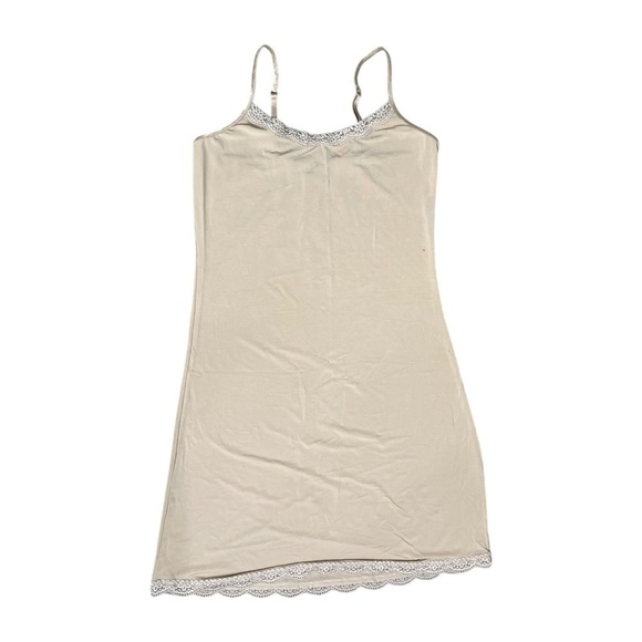 Cream/Tan Jockey Dress Slip With Adjustable Straps - Size Small - Picture 1 of 6